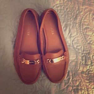 Coach Loafers Tan